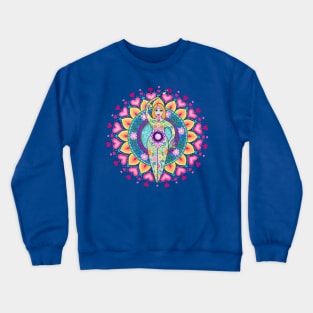 She Creates the World Crewneck Sweatshirt